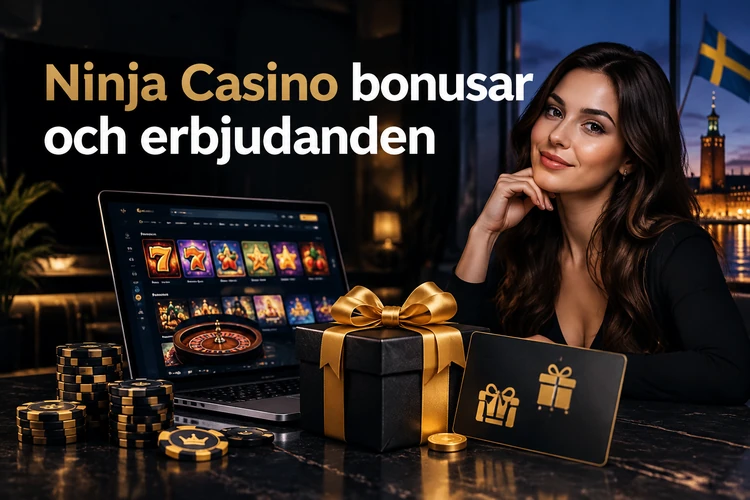 Ninja Casino bonusar och erbjudanden
