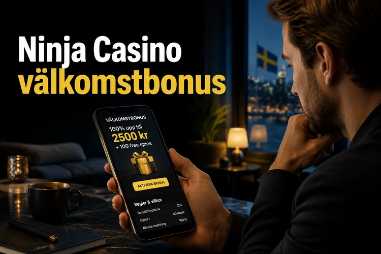 Ninja Casino välkomstbonus