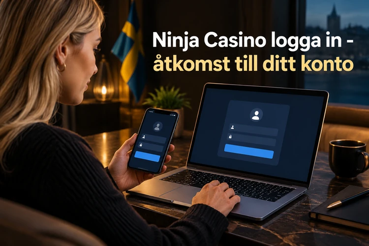 Ninja Casino logga in - login och åtkomst till ditt konto