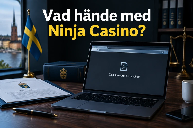 Vad hände med Ninja Casino?