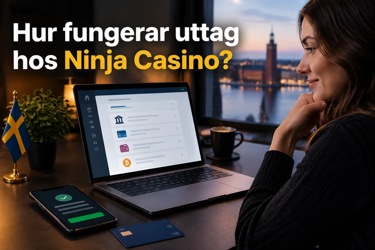 Hur fungerar uttag hos Ninja Casino?